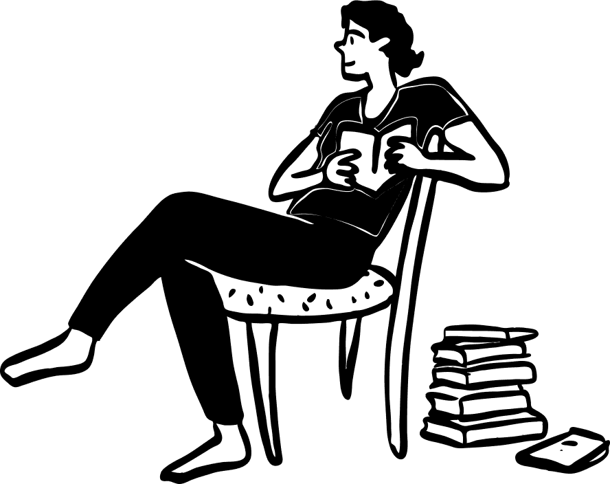 reading image / png / black